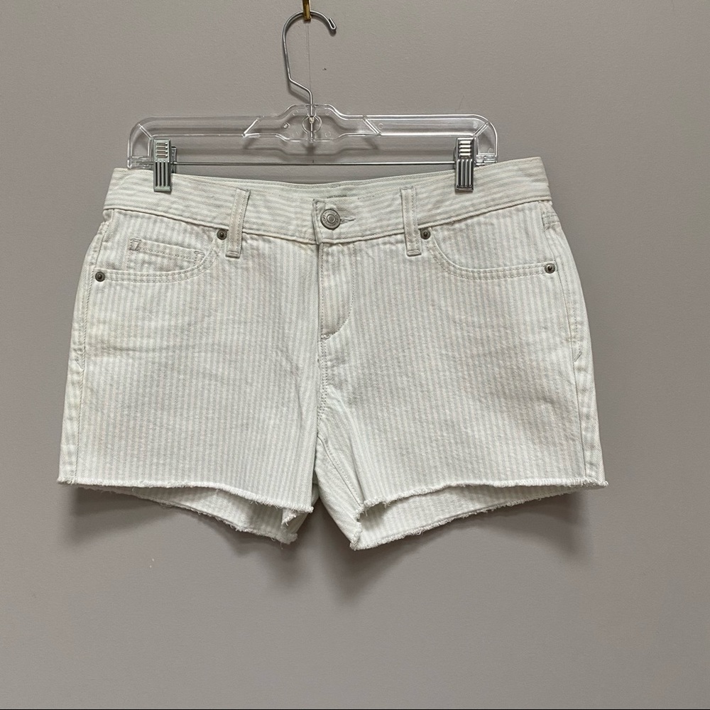 Ann Taylor Loft Stripped Shorts